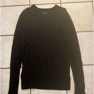ALL SAINTS 100% Merino wool V neck sweater